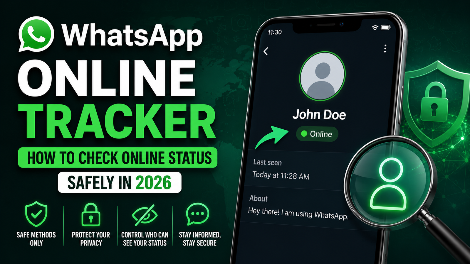 WhatsApp online tracker