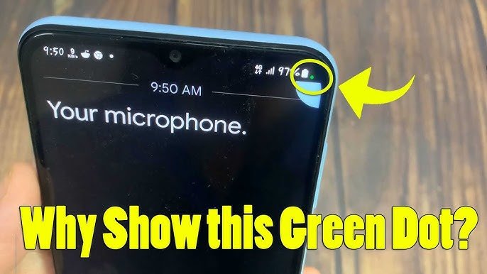 How to Remove the Green Dot on the Right Side of Your Mobile Screen